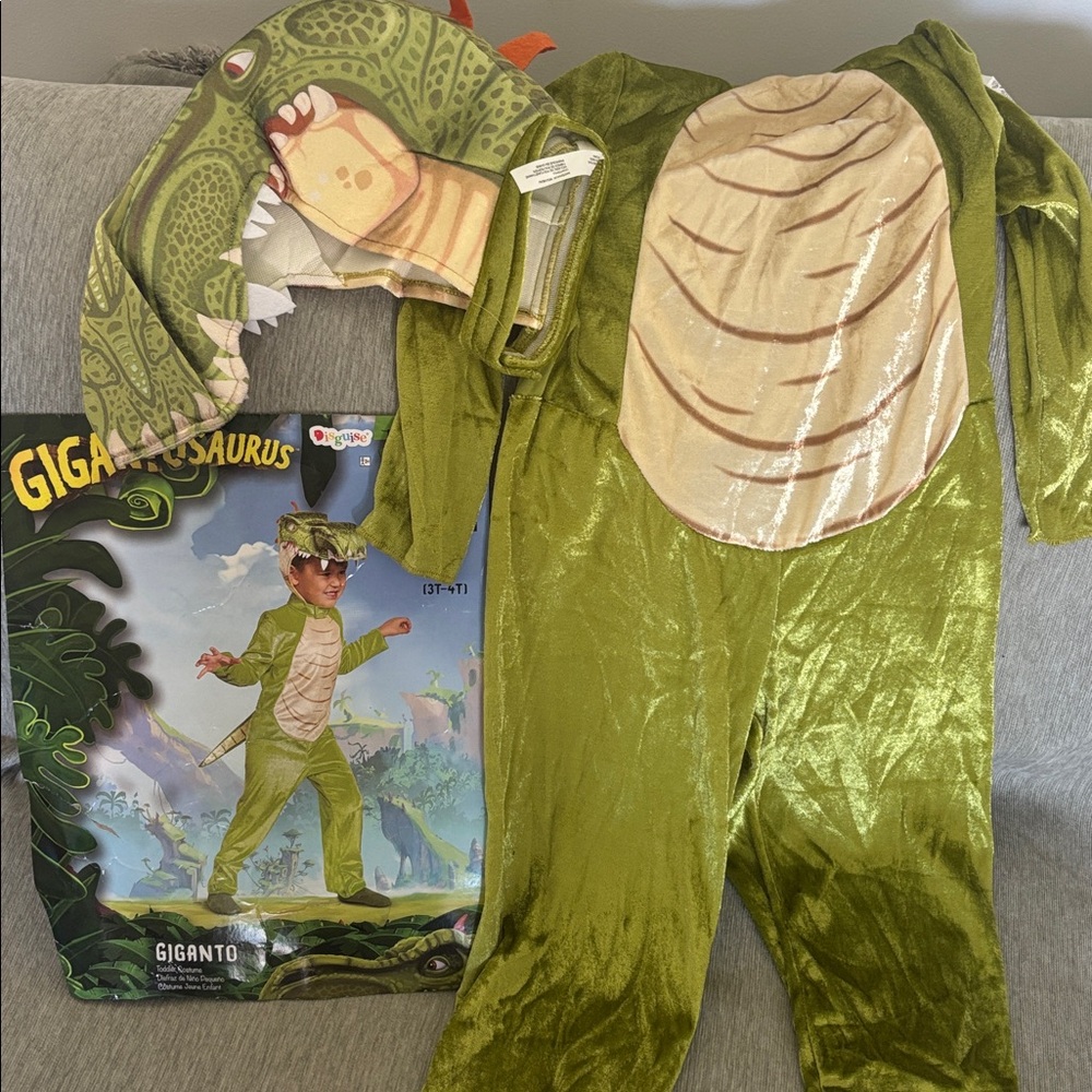 kids dinosaur trex Costume - Green 
 dino toddler dinosaur costume